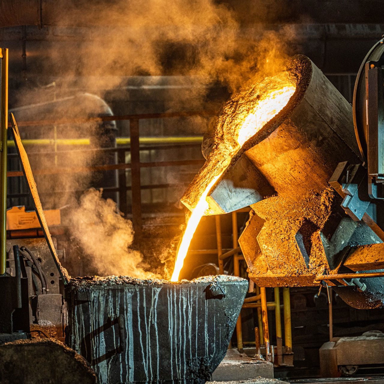 Foundries and steel plants
